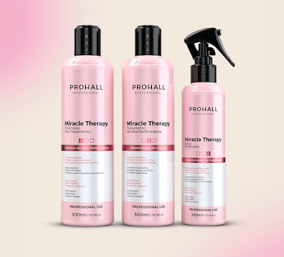 Prohall Professional Miracle Therapy - Brazilian Hair Straightening Treatment